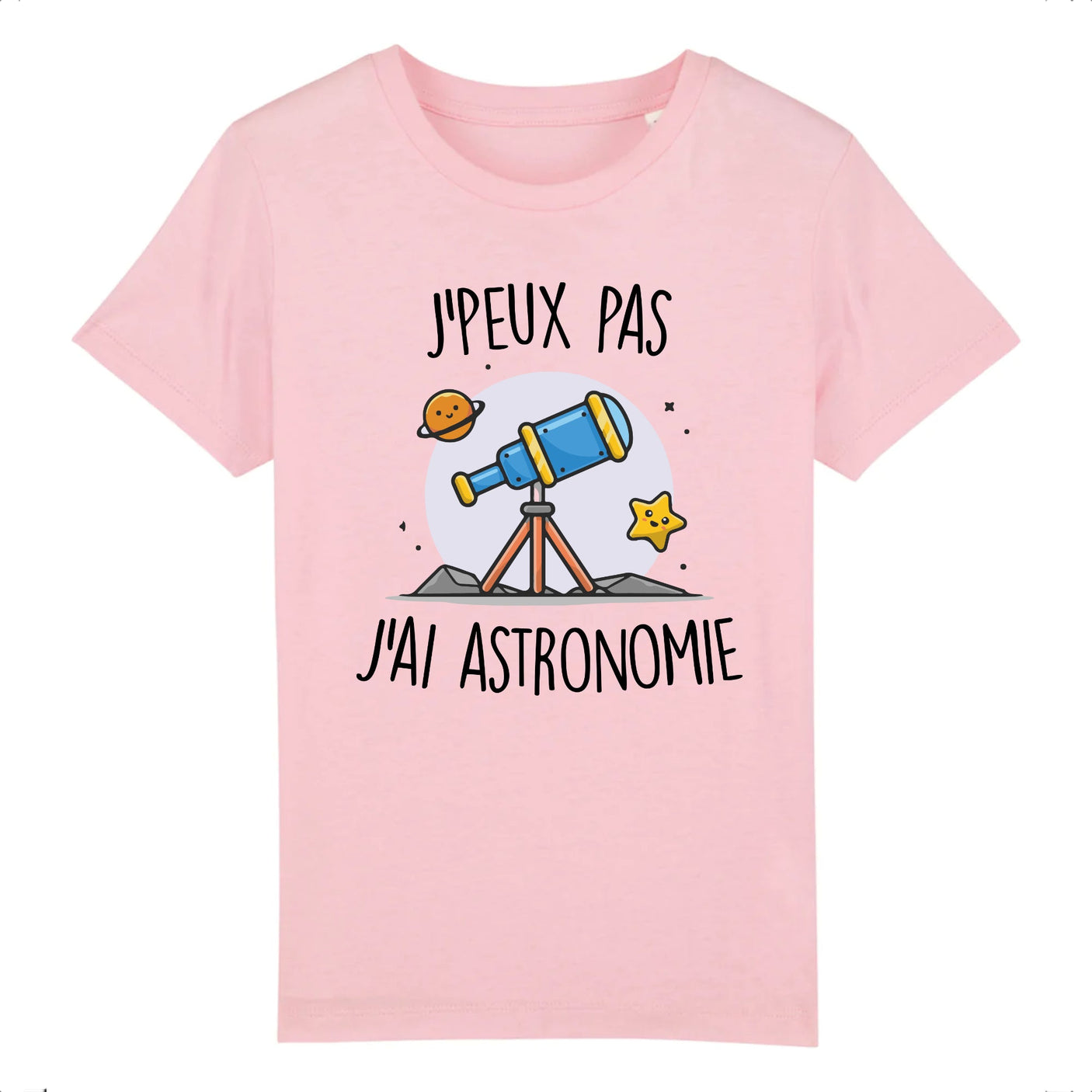 T-Shirt Enfant J'peux pas j'ai astronomie 