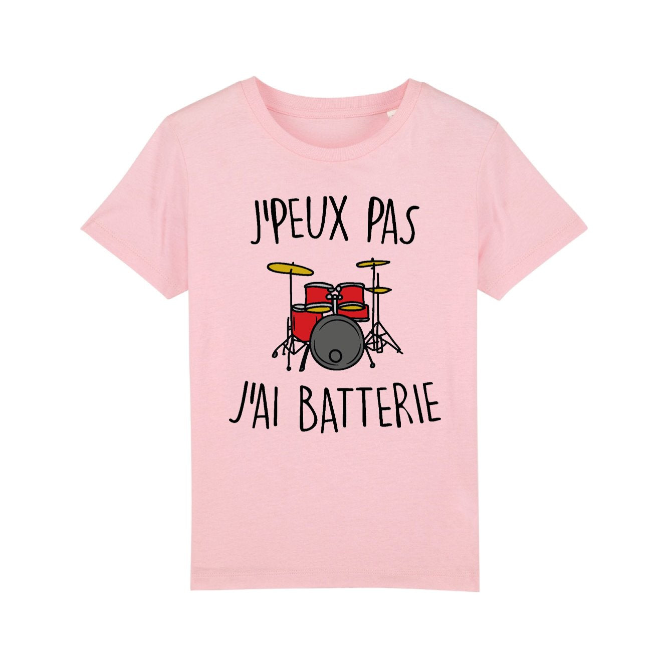 T-Shirt Enfant J'peux pas j'ai batterie 