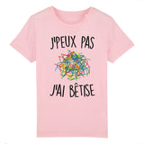 T-Shirt Enfant J'peux pas j'ai bêtise 