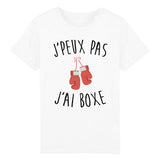 T-Shirt Enfant J'peux pas j'ai boxe 