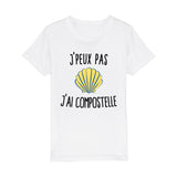 T-Shirt Enfant J'peux pas j'ai Compostelle 