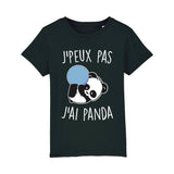 T-Shirt Enfant J'peux pas j'ai panda 