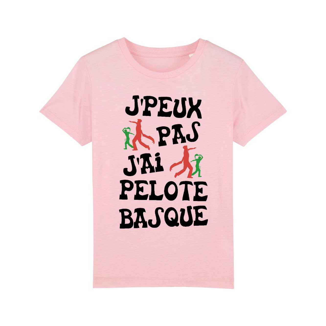 T-Shirt Enfant J'peux pas j'ai pelote basque 