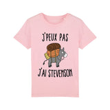 T-Shirt Enfant J'peux pas j'ai Stevenson 