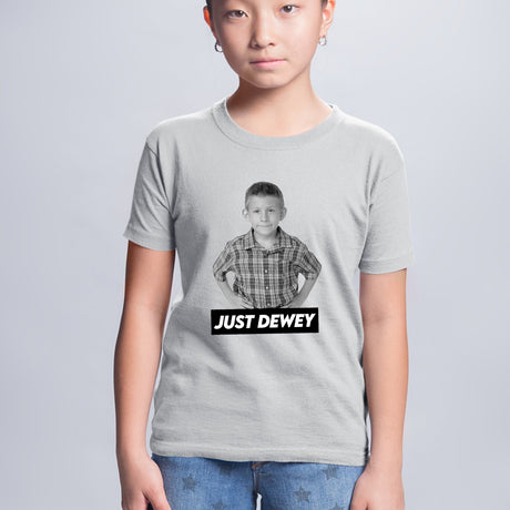 T-Shirt Enfant Just Dewey Gris