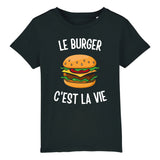 T-Shirt Enfant Le burger c'est la vie 