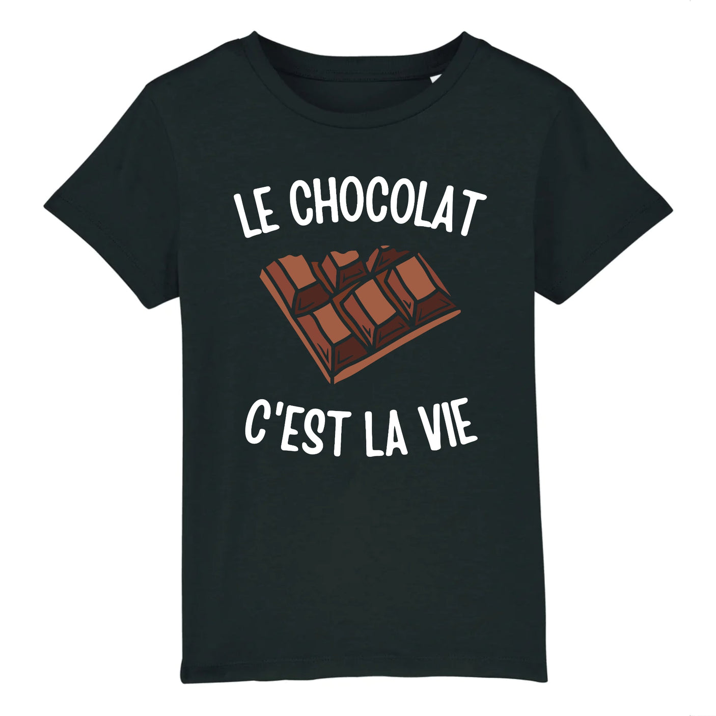 T-Shirt Enfant Le chocolat c'est la vie 