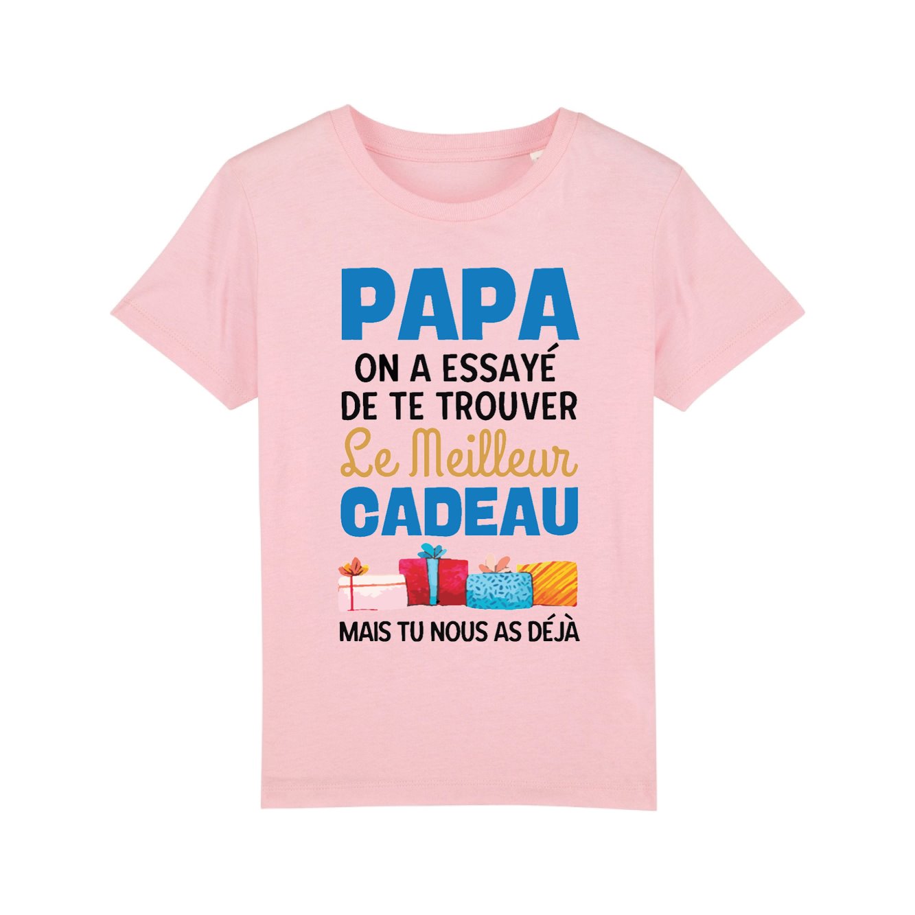 T-Shirt Enfant Le meilleur cadeau pour papa 