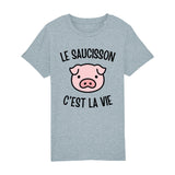 T-Shirt Enfant Le saucisson c'est la vie 