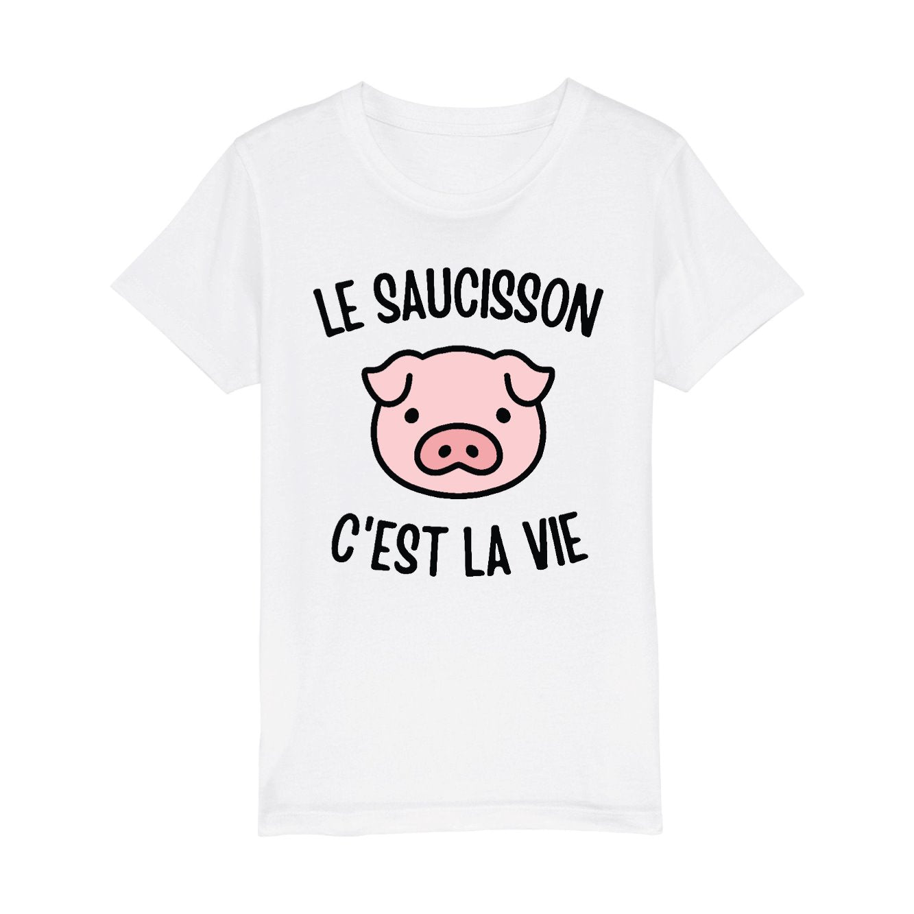 T-Shirt Enfant Le saucisson c'est la vie 