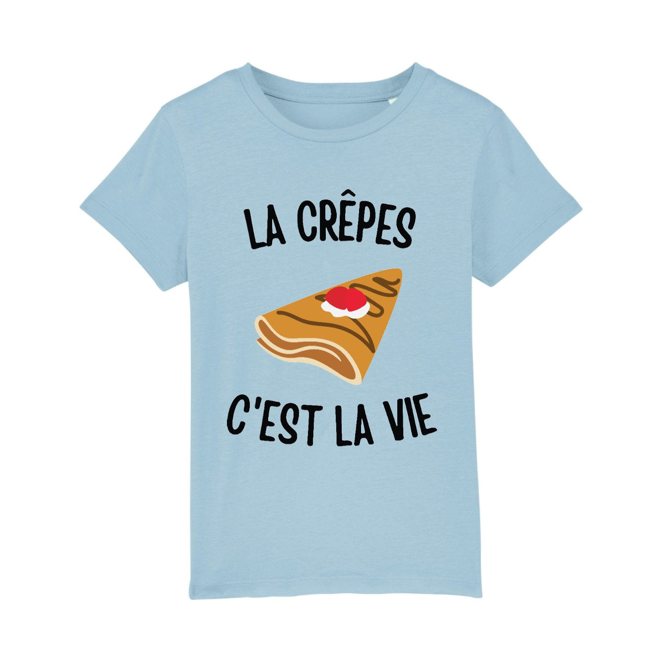 T-Shirt Enfant Les crêpes c'est la vie 