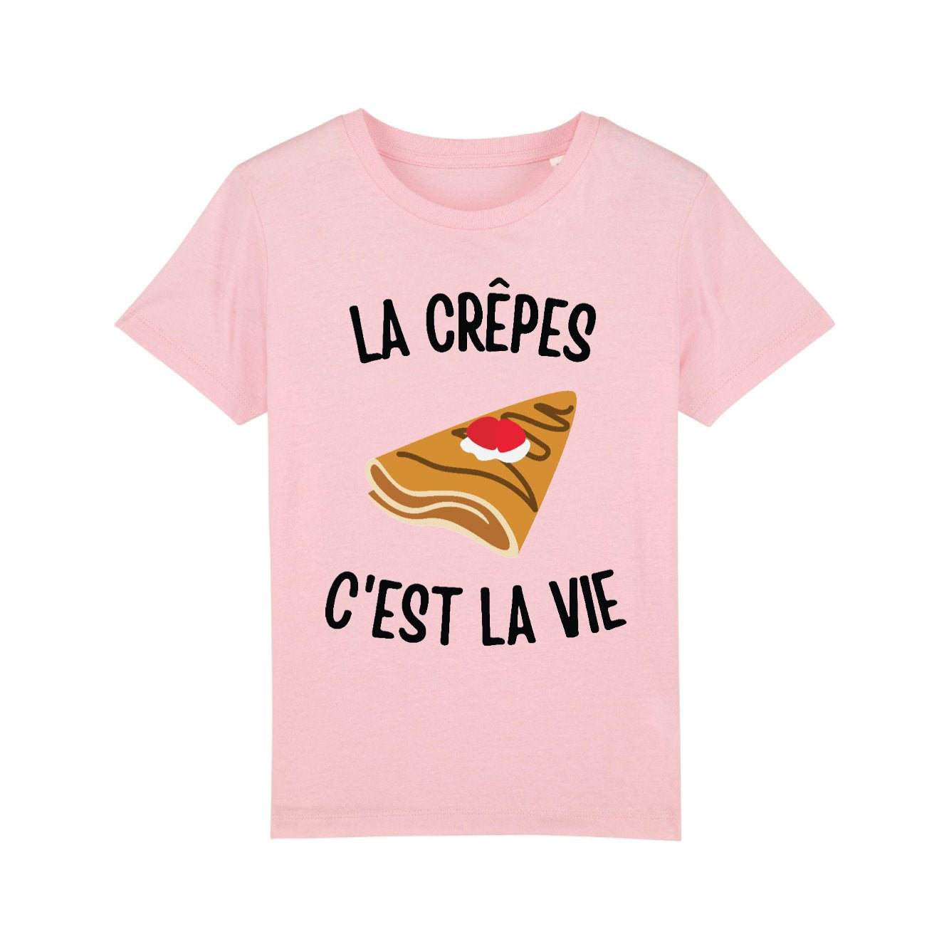 T-Shirt Enfant Les crêpes c'est la vie 