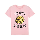 T-Shirt Enfant Les pâtes c'est la vie 