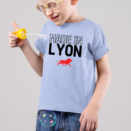 T-Shirt Enfant Made in Lyon Bleu