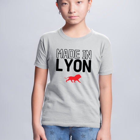 T-Shirt Enfant Made in Lyon Gris