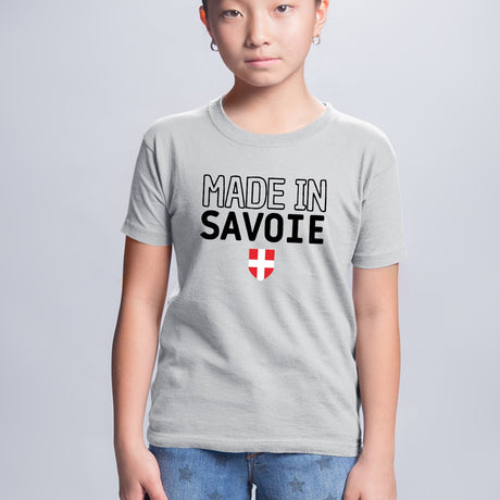 T-Shirt Enfant Made in Savoie Gris