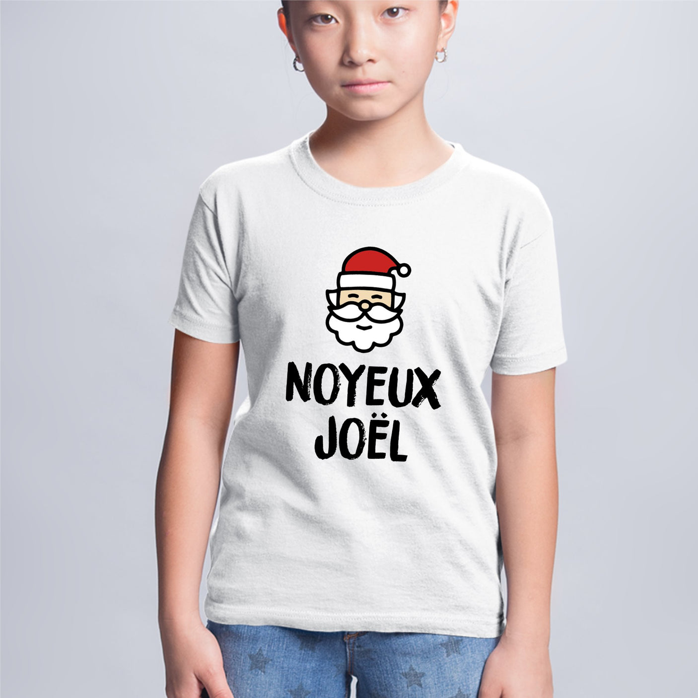 T-Shirt Enfant Noyeux Joël Blanc