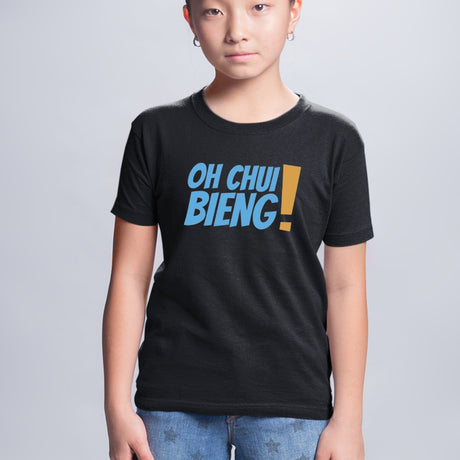 T-Shirt Enfant Oh chui bieng Noir