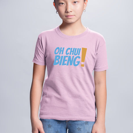 T-Shirt Enfant Oh chui bieng Rose