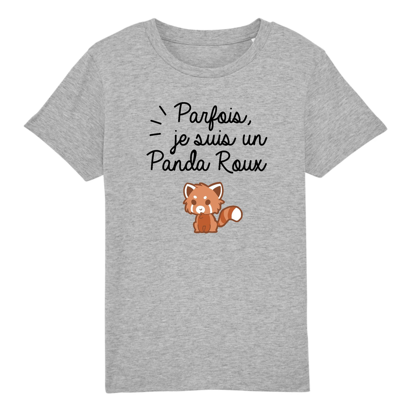 T-Shirt Enfant Panda roux 
