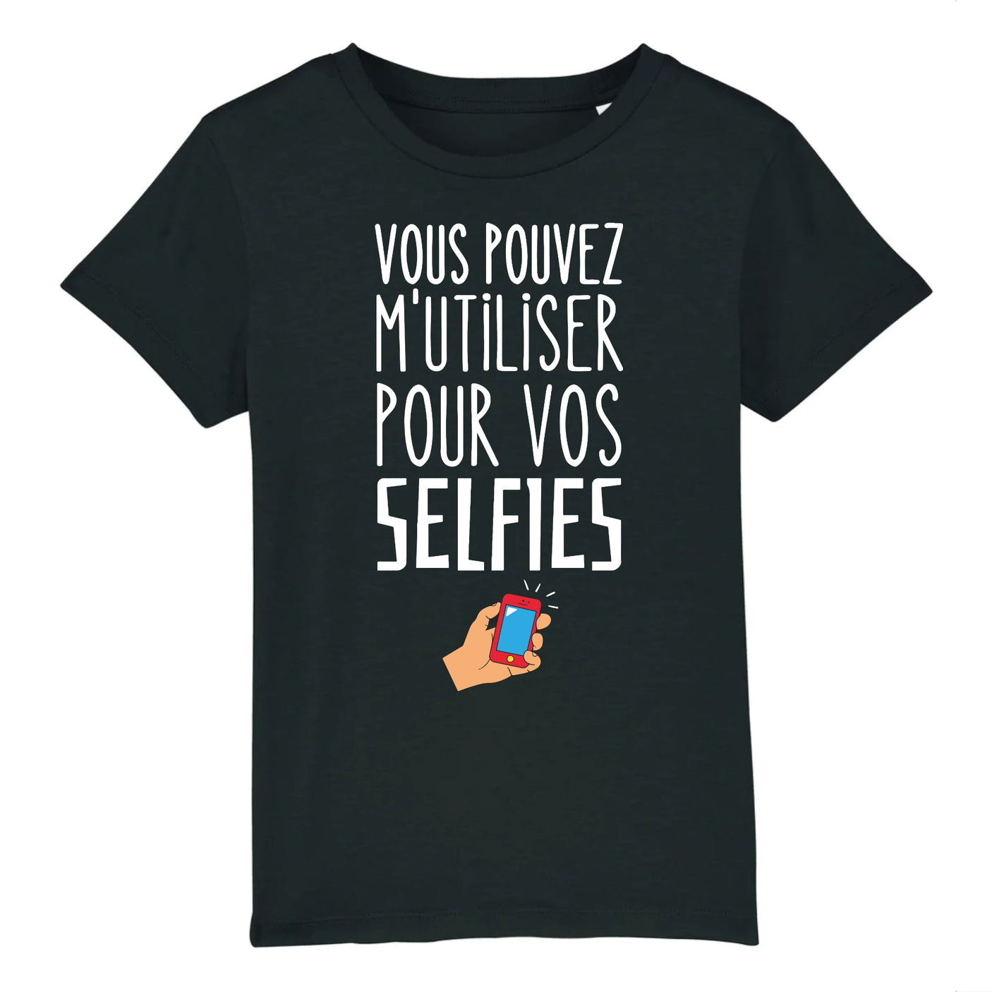 T-Shirt Enfant Vous pouvez m'utiliser pour vos selfies 