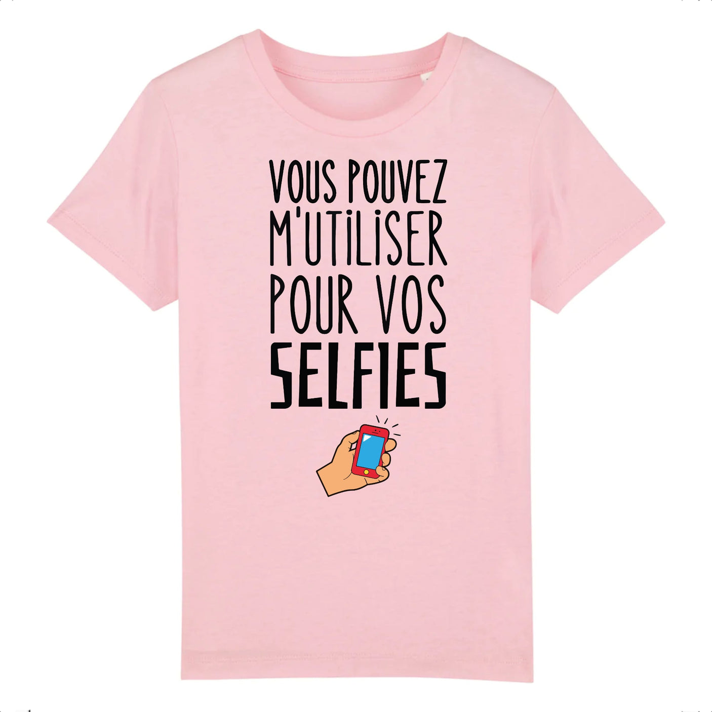 T-Shirt Enfant Vous pouvez m'utiliser pour vos selfies 