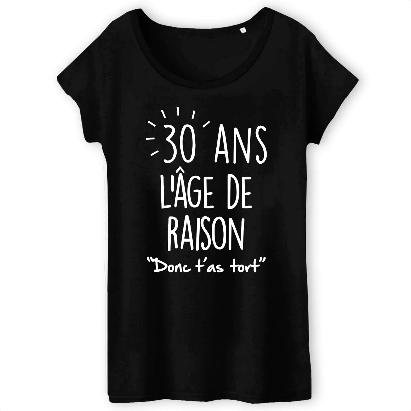 T-Shirt Femme Anniversaire 30 ans 