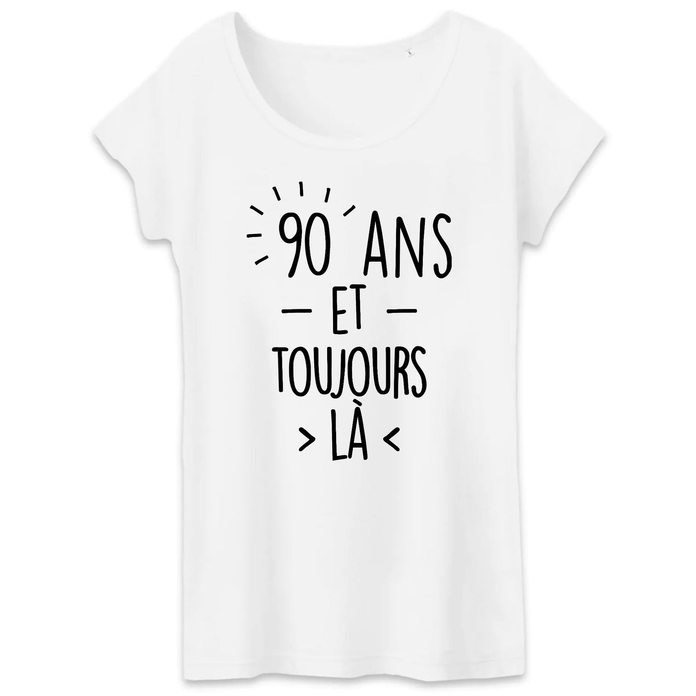 T-Shirt Femme Anniversaire 90 ans 