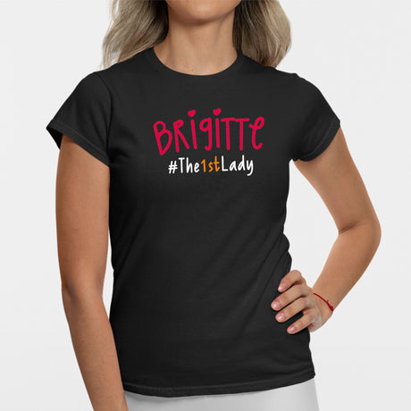 T-Shirt Femme Brigitte Noir