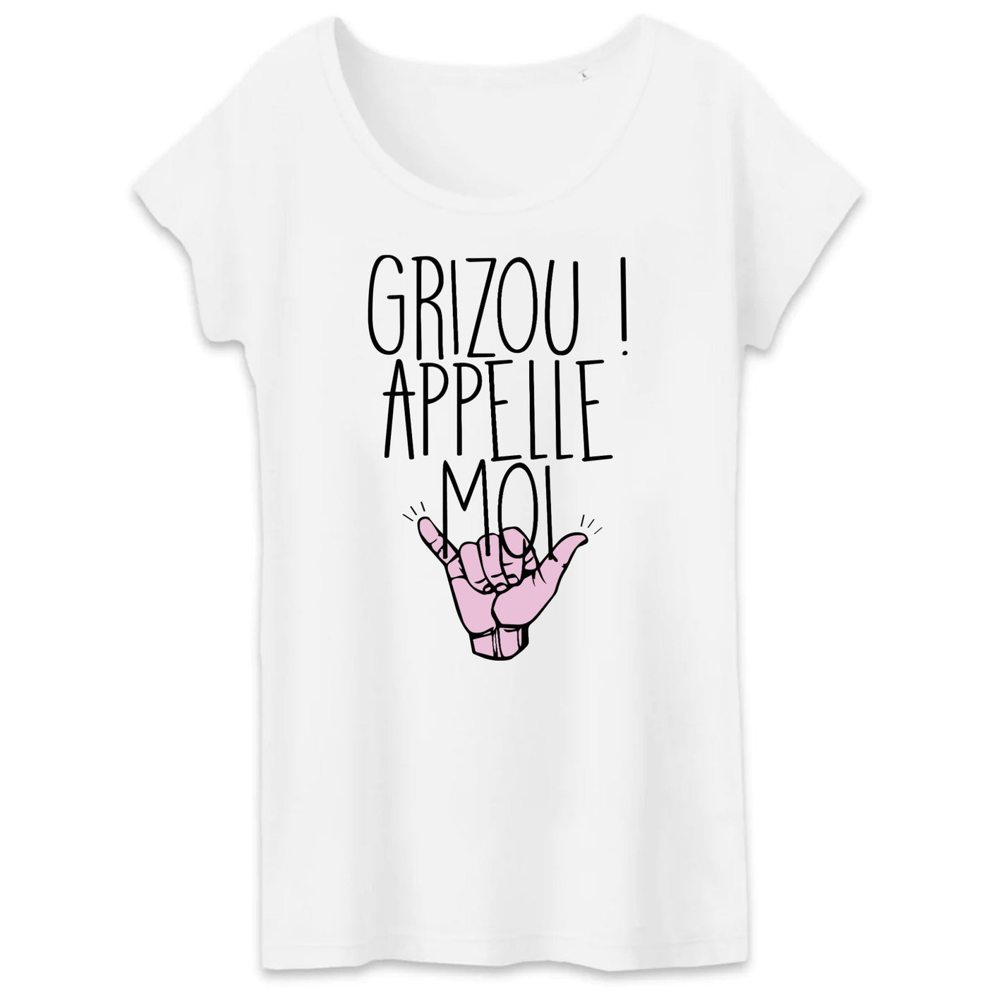 T-Shirt Femme Grizou appelle moi 