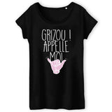 T-Shirt Femme Grizou appelle moi 