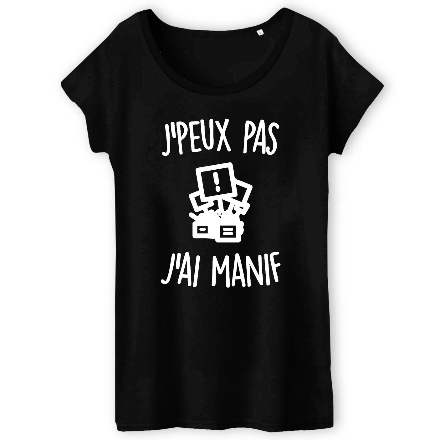 T-Shirt Femme J'peux pas j'ai manif 