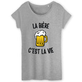 T-Shirt Femme La bière c'est la vie 