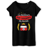 T-Shirt Femme La meilleure aide soignante du monde 