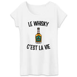 T-Shirt Femme Le whisky c'est la vie 
