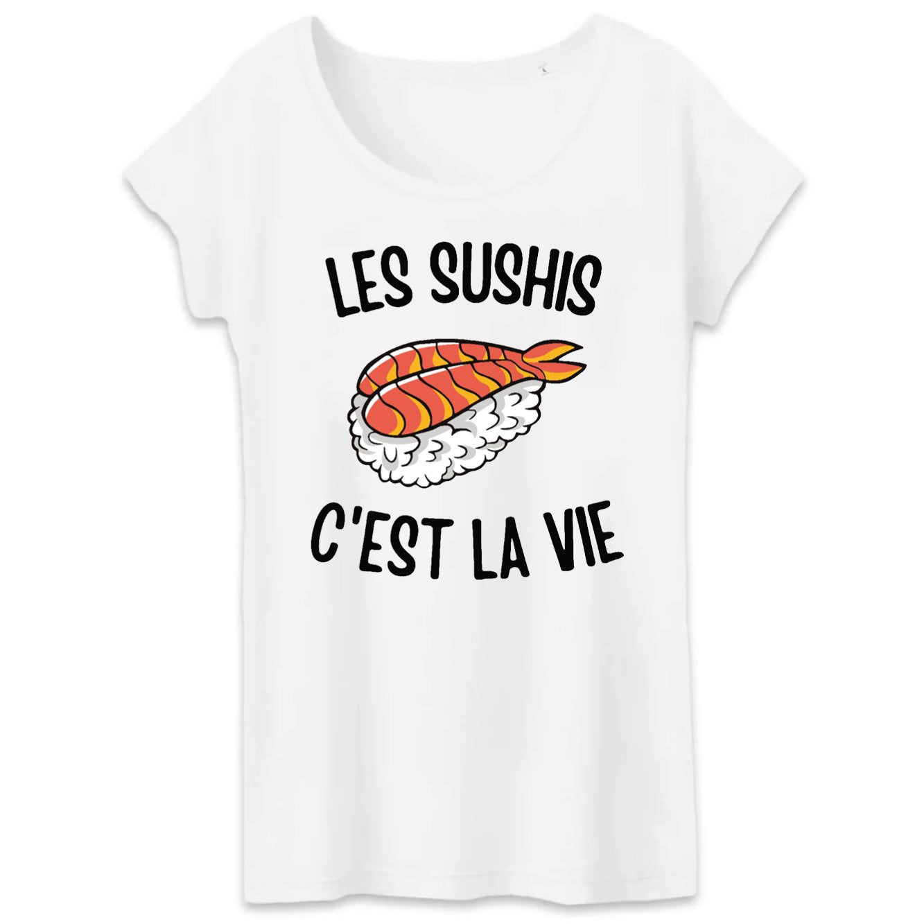 T-Shirt Femme Les sushis c'est la vie 