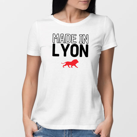 T-Shirt Femme Made in Lyon Blanc