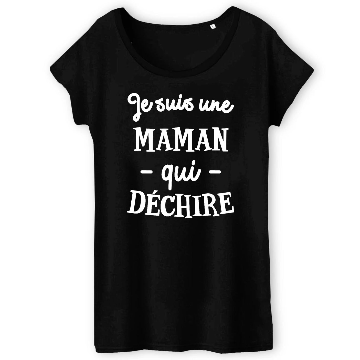 T-Shirt Femme Maman qui déchire 