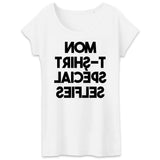 T-Shirt Femme Mon tee-shirt à selfies 