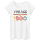 T-Shirt Femme Vintage année 1980 