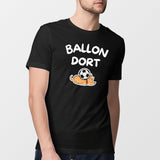 T-Shirt Homme Ballon dort Noir
