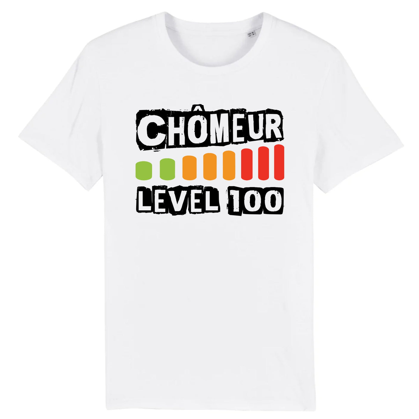 T-Shirt Homme Chômeur level 100 