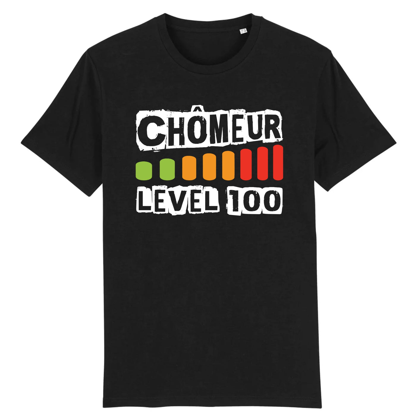 T-Shirt Homme Chômeur level 100 