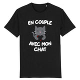 T-Shirt Homme En couple avec mon chat 