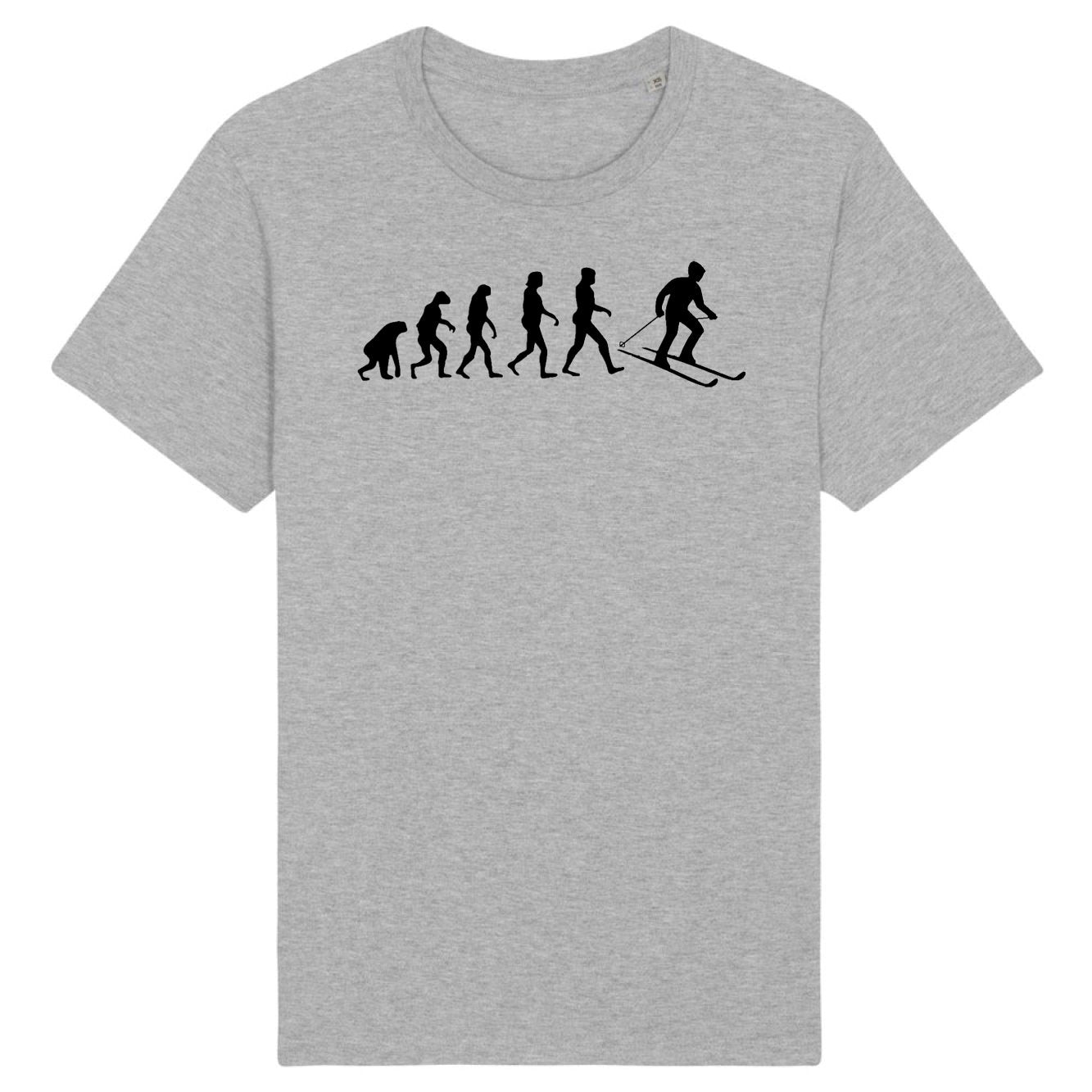 T-Shirt Homme Évolution ski 