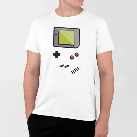 T-Shirt Homme Game Boy Blanc