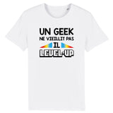 T-Shirt Homme Geek level-up 