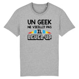 T-Shirt Homme Geek level-up 