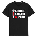 T-Shirt Homme Groupe sanguin Apéro 