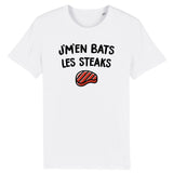 T-Shirt Homme J'm'en bats les steaks 